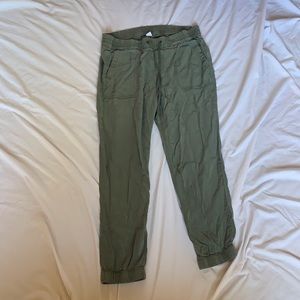 Army green old navy pants
